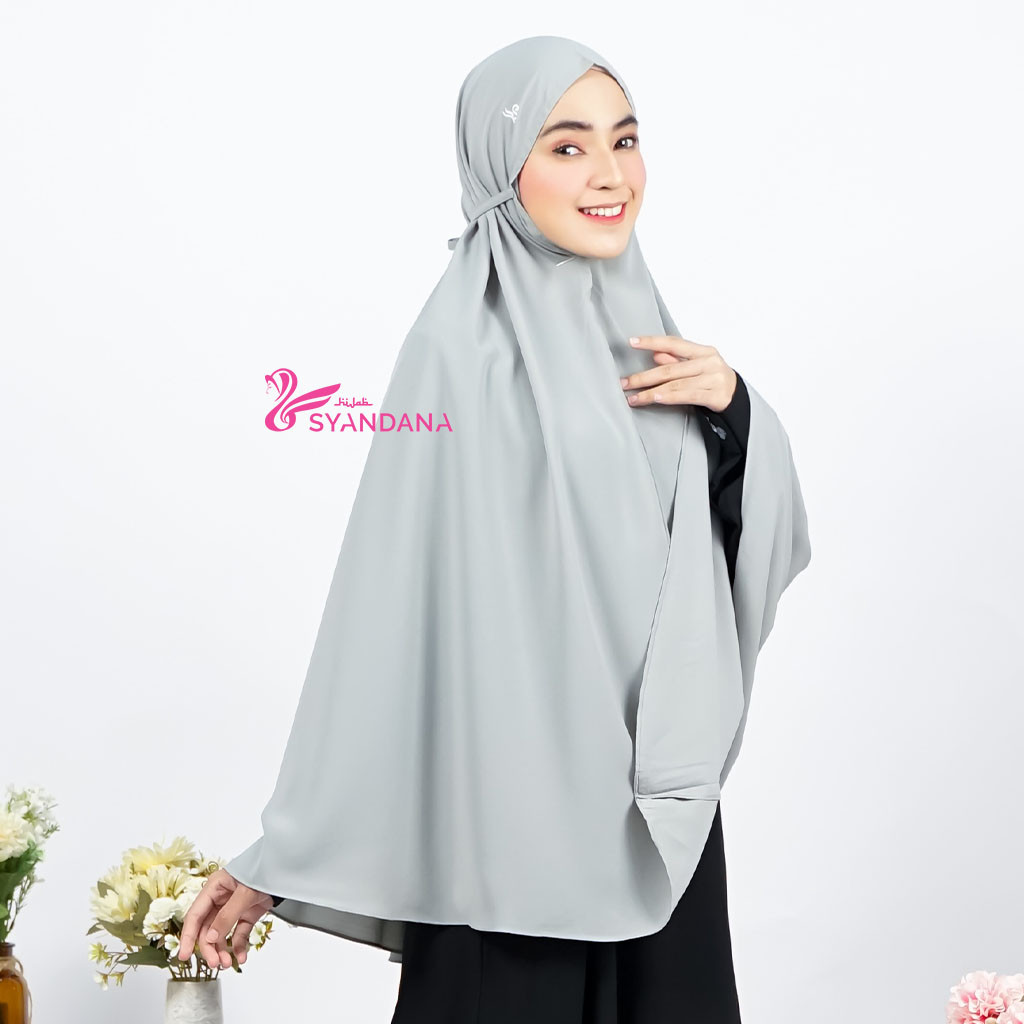 TERNASTORE Hijab Syandana - Hijab Bergo Instant Syari Tanpa Pet Nesya Tali (Non Pet Tali Syandana)