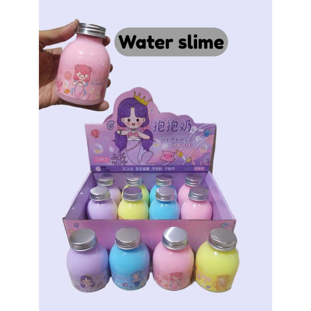 SLIME Slime Susu Base Water Jelly/ Slime Unik/ Slime Water Jelly/ Slime Susu barel