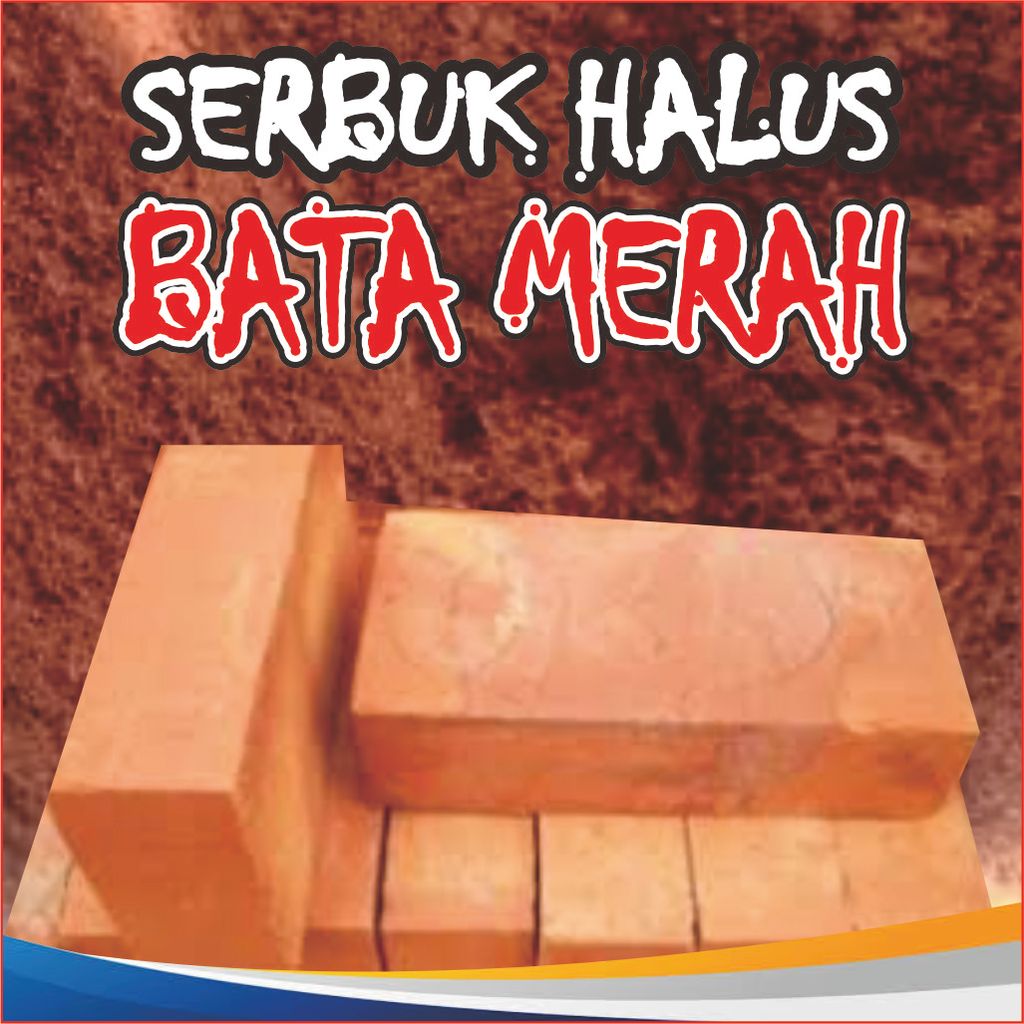 1 Kg Serbuk Bata Merah - Media Kipu Burung Branjangan Burung Murai Bubuk Bata Merah Pasir Bata Merah