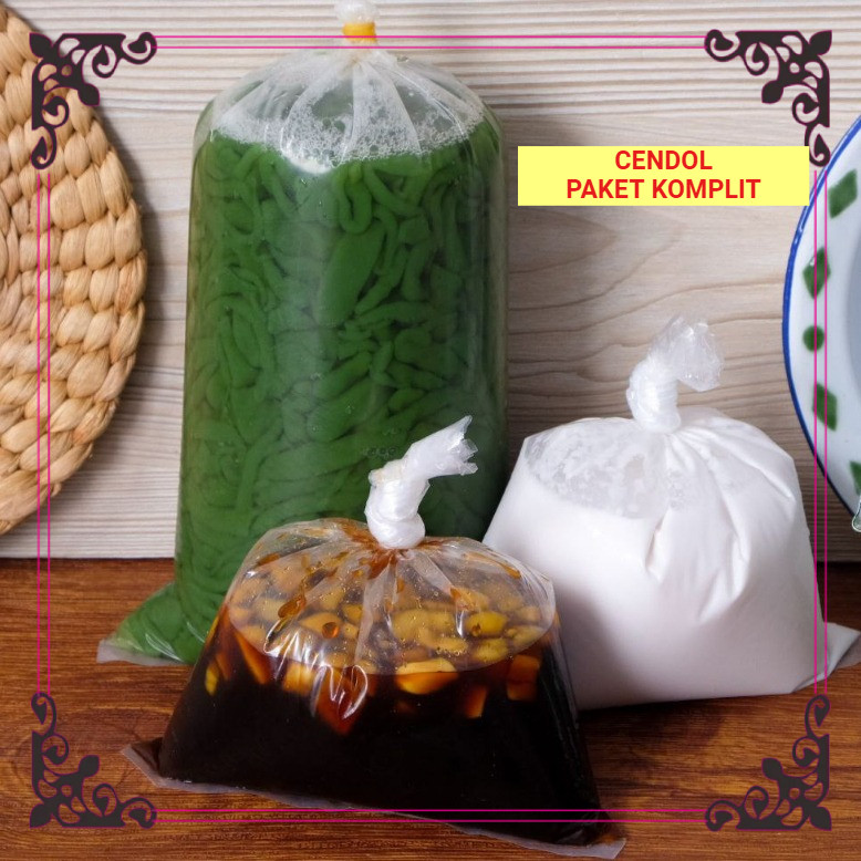 ES CENDOL DAWET DAUN SUJI ASLI TANPA PENGAWET (INSTAN/SAMEDAY)