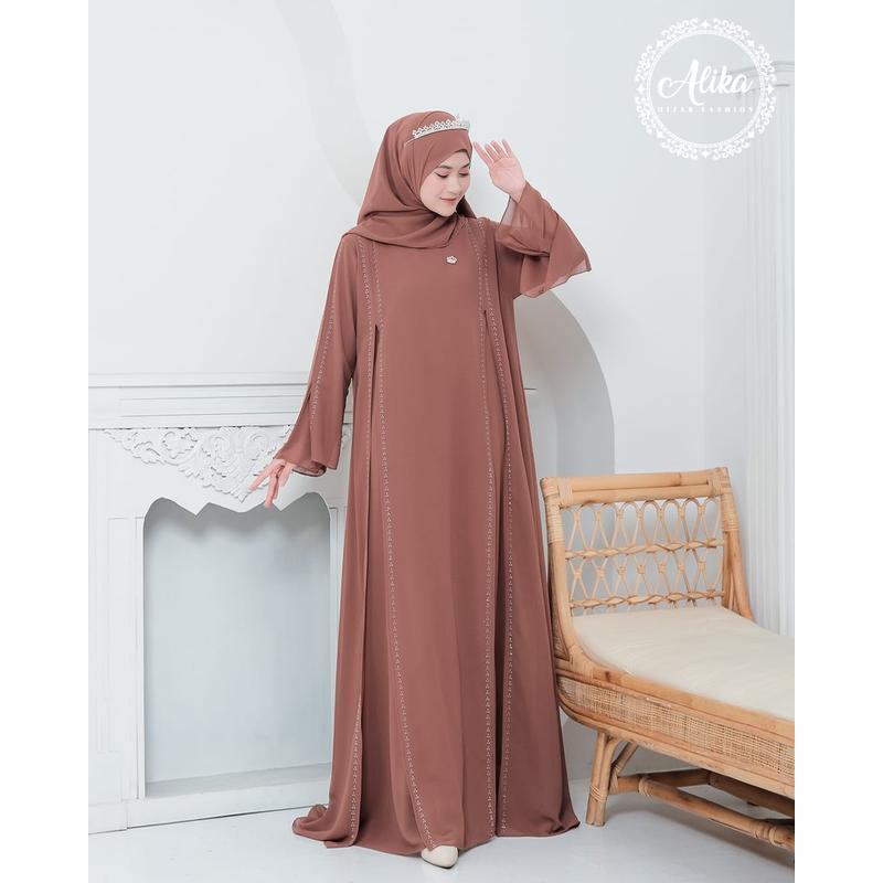 Gamis zafira set hijab  babydoll by mcl label