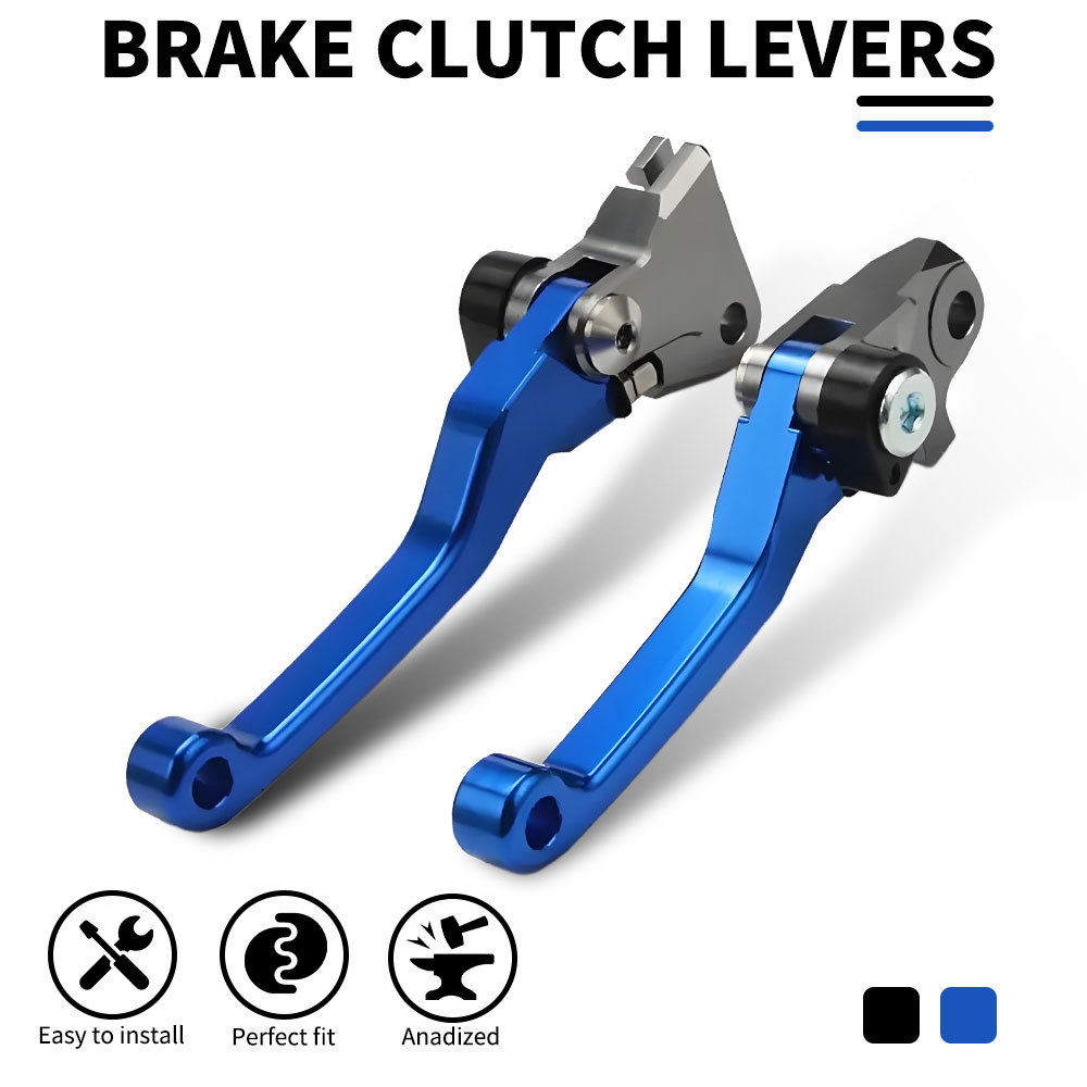 Tuas Rem Kopling CNC Sepeda Motor Untuk Yamaha YZ125 YZ250 YZ250F YZ426F YZ450F WR250F Aksesoris mot
