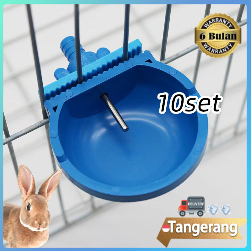 10set Tempat Minum Kelinci Nipple Kelinci Otomatis / Nipel Niple Dot Tempat Minum Kelinci Cangkir