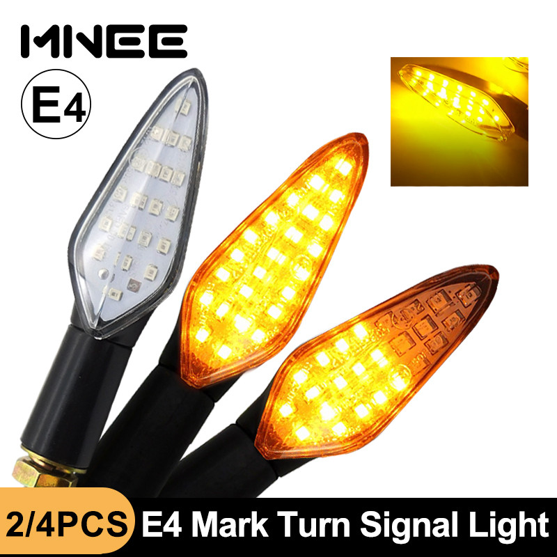 Lampu Sein Motor Bersertifikasi E4, Lampu Sein LED Motor dengan Relay Terintegrasi, Lampu Sein LED M