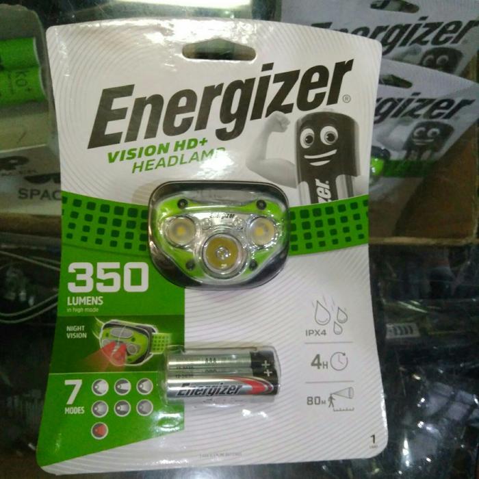 Senter kepala Headlight Energizer 5 LED