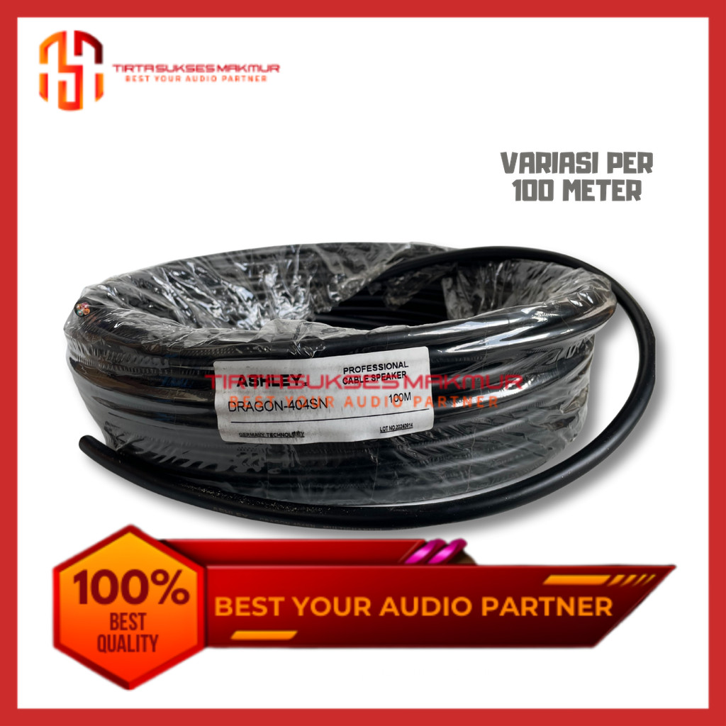 KABEL SNAKE ISI 4 ASHLEY USA-404SN FULL TEMBAGA / PER 100 METER