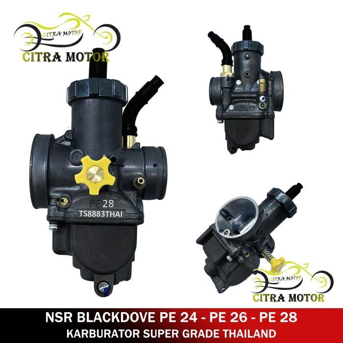 [ BISA COD ] KARBURATOR NSR BLACKDOVE PE 24 26 28 GRADE A THAILAND KARBU PE24 PE26 PE28 KEIHIN CPO S