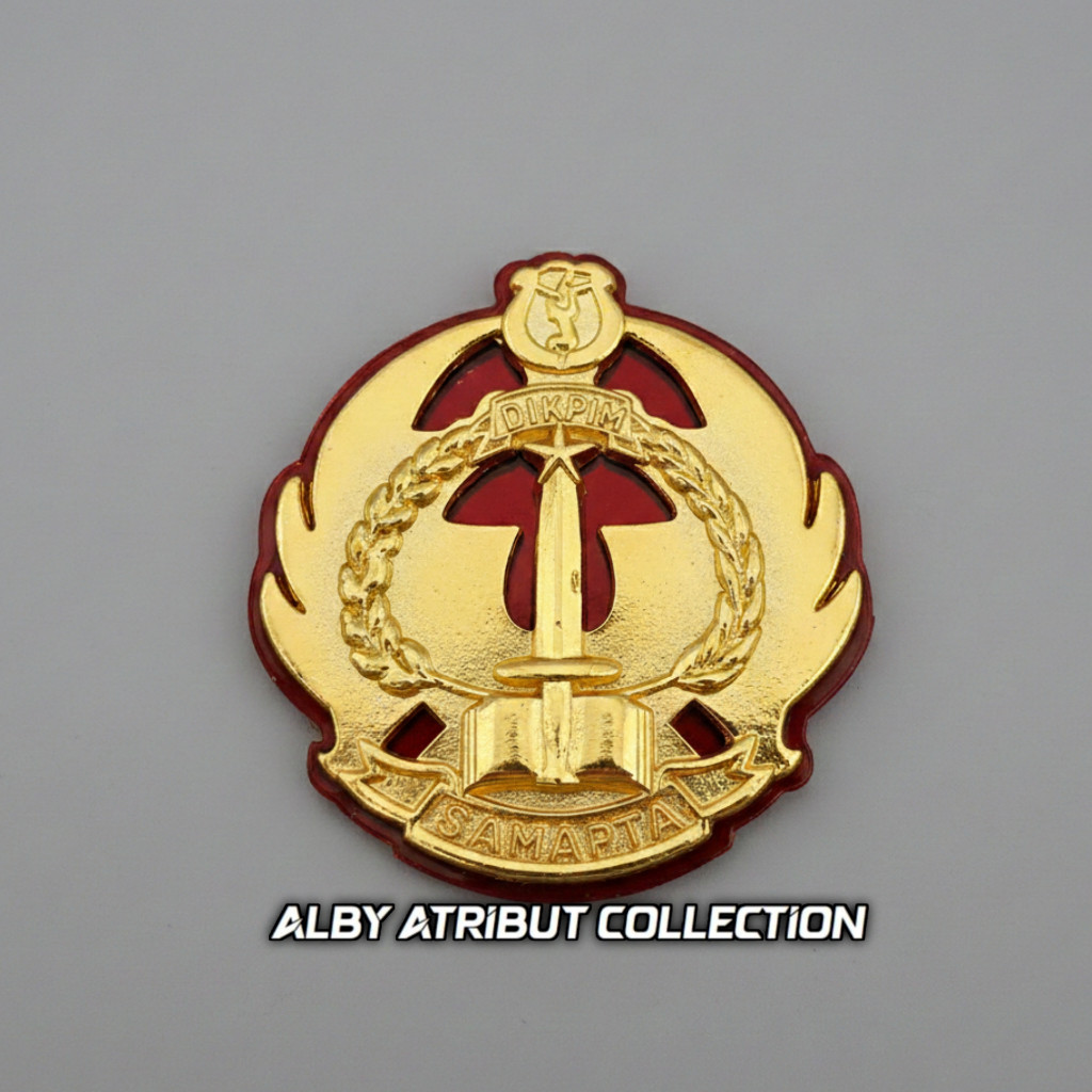 Pin Samapta Dikpim Imigrasi Terbaru Mika Merah Premium luxuri