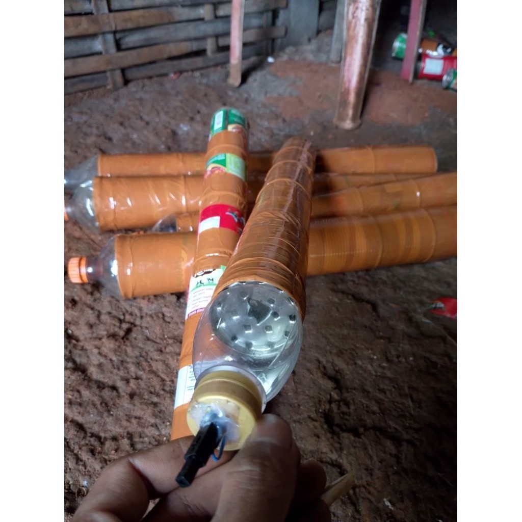 Mainan meriam kaleng