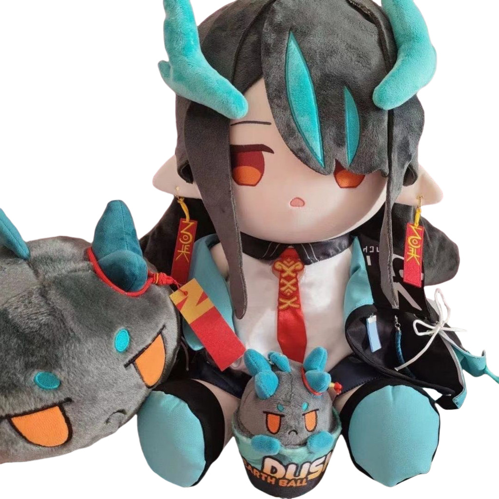 Text Arknights 40cm Cotton Doll Fufu Second mension Plush Doll Gifts