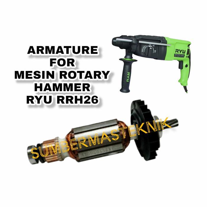 ARMATURE RYU RRH26 ANGKER ROTARY HAMMER RYU RRH 26