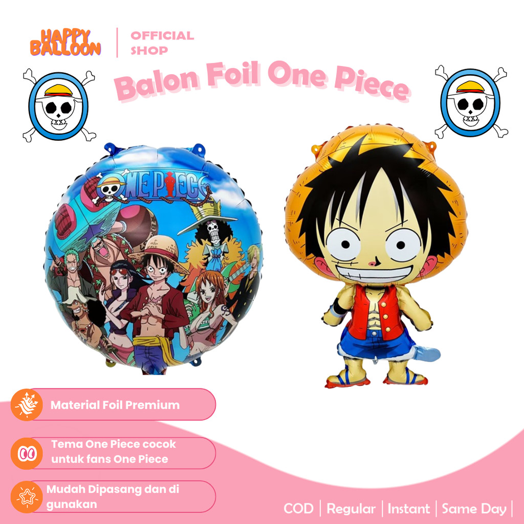 Balon Foil One Piece