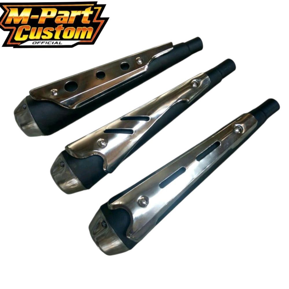 KNALPOT COVER JAPSTYLE MOTOR CUSTOM UNIVERSAL ban ring