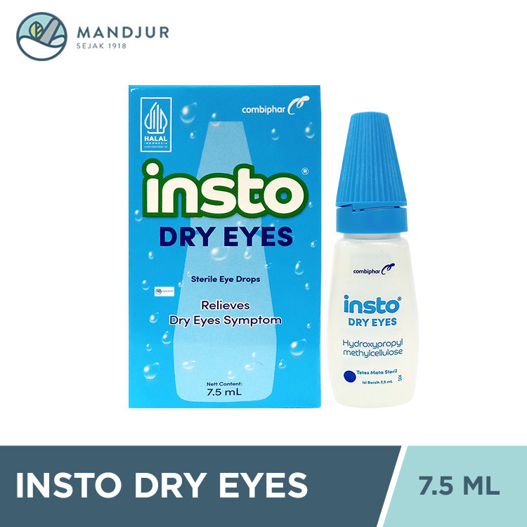 [Obat Mata] Insto Dry Eyes - Obat Tetes Mata Kering - obat tetes mata, obat mata iritasi, obat mata 