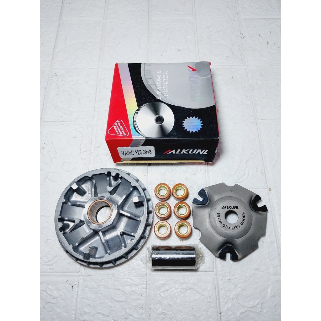 Rumah Roller Set  Roller , Tutup Rumah Roller , Slide Piece , Bosh  Vario 125 (2018) Mlkunl