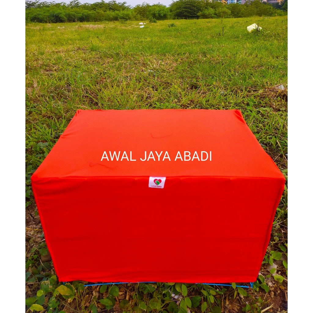 celestinemarket - KERODONG KANDANG TERNAK KOTAK UMBARAN UKURAN 60cmX40cmX40cm BURUNG LOVEBIRD KUCING