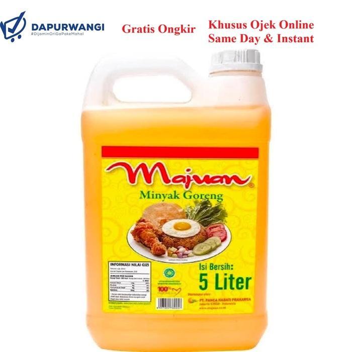 Minyak Goreng Majuan 5 Liter Jerigen