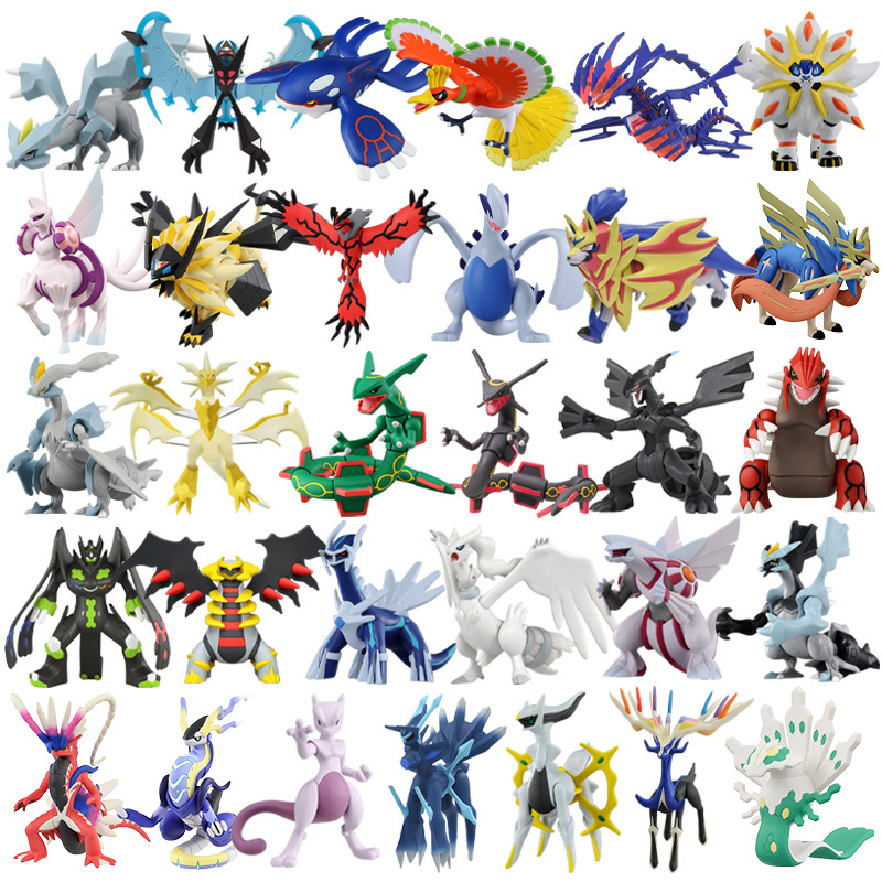 Pokemon Figures Takara Tomy ML Series Rayquaza Eternatus Arceus Ho-Oh Lugia Xerneas Groudon Kyogre R