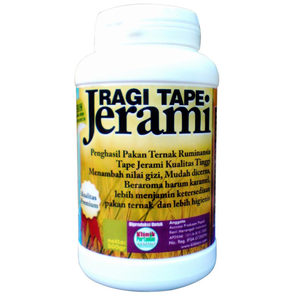 PAKET GROSIR: RTJ _ Ragi Tape Jerami - 500 gram x 25 botol [1 box] Terlaris
