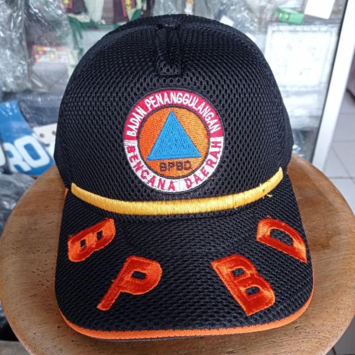 TOPI BPBD / TOPI BPBD LOGO BORDIR / TOPI JARING BPBD - Full list