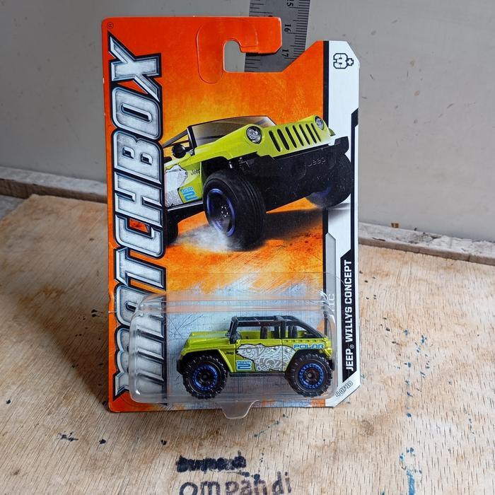 matchbox jeep Willys concept diecast 2ND