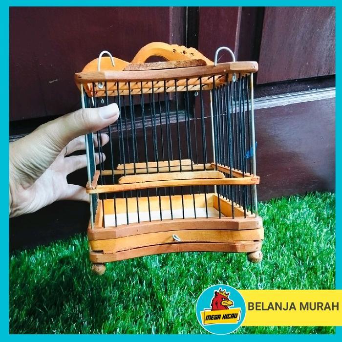 kandang untulan kujang mini sangkar untul burung pleci