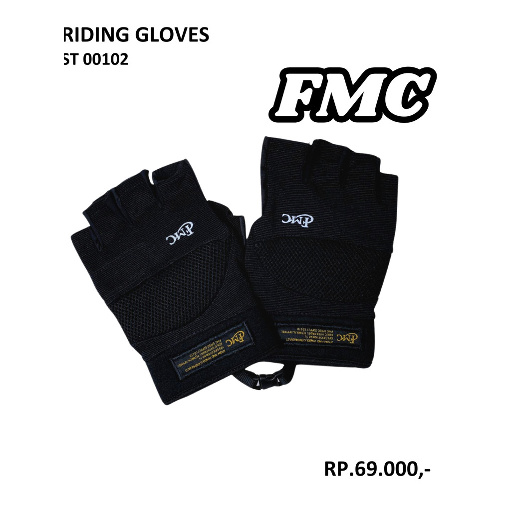 SARUNG TANGAN PENDEK RIDING FMC GLOVE OUTDOOR ACTIVITY
