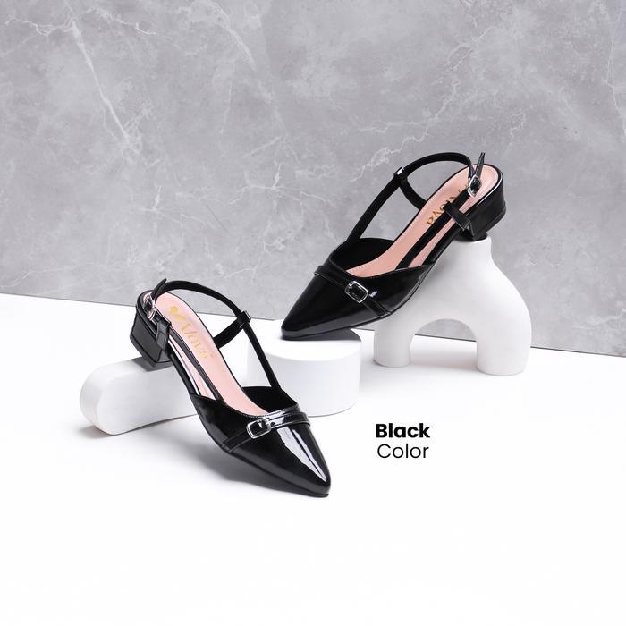 AliveLoveArts Swift Black Heels Fashion Sepatu Wanita Termurah - Black, 39