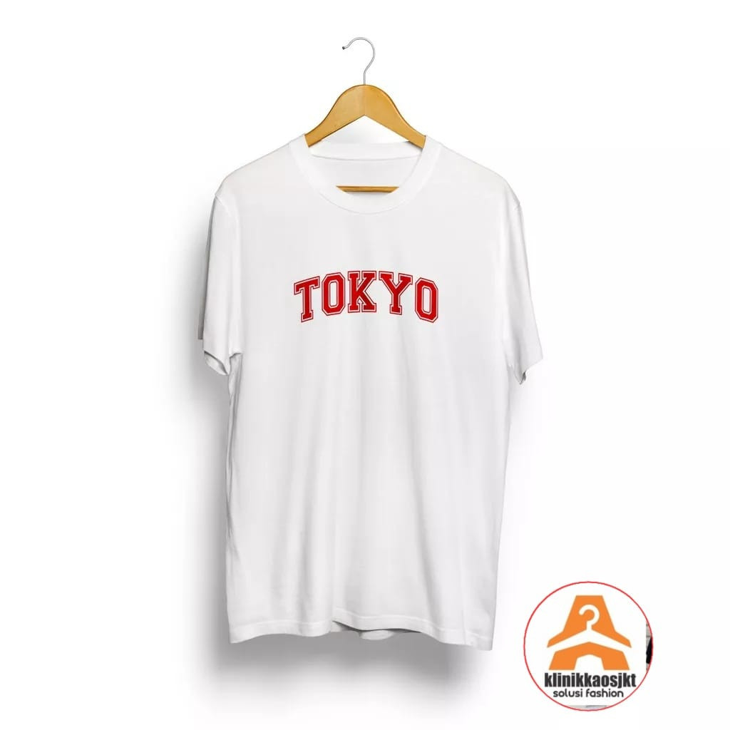 BAJU - KAOS SUVENIR TOKYO JAPAN - TSHIRT OLEH-OLEH TOKYO JAPAN