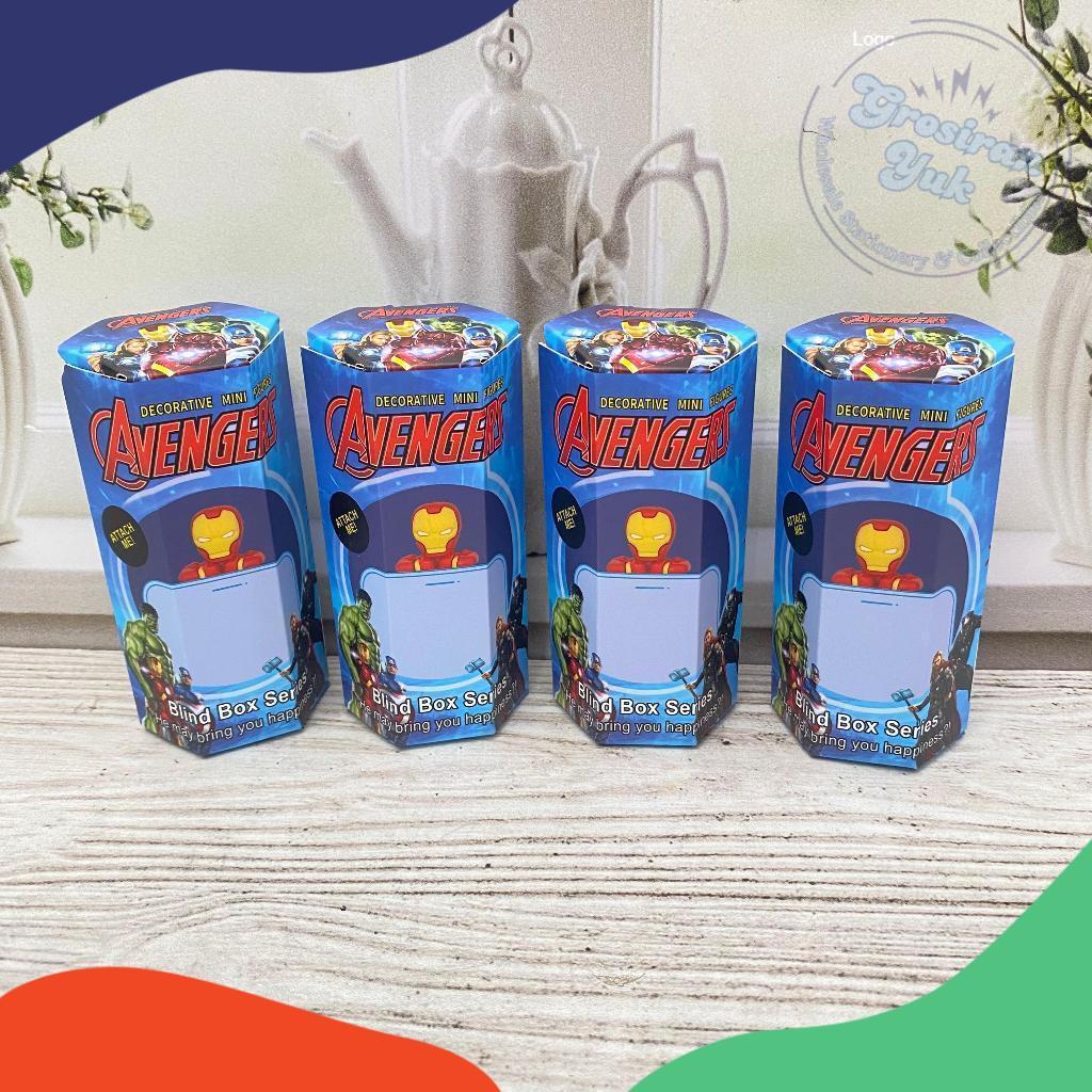 MAINAN MISTERY HIPPERS AVENGER MN-1974 / Blind Box Misteri 1 Pcs Misteri Hipers  Avangers Aksesoris 