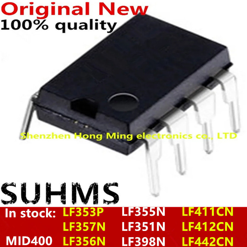(10piece)100% New LF353P LF357N LF356N LF355N LF351N LF398N LF411CN LF412CN LF442CN MID400 P8