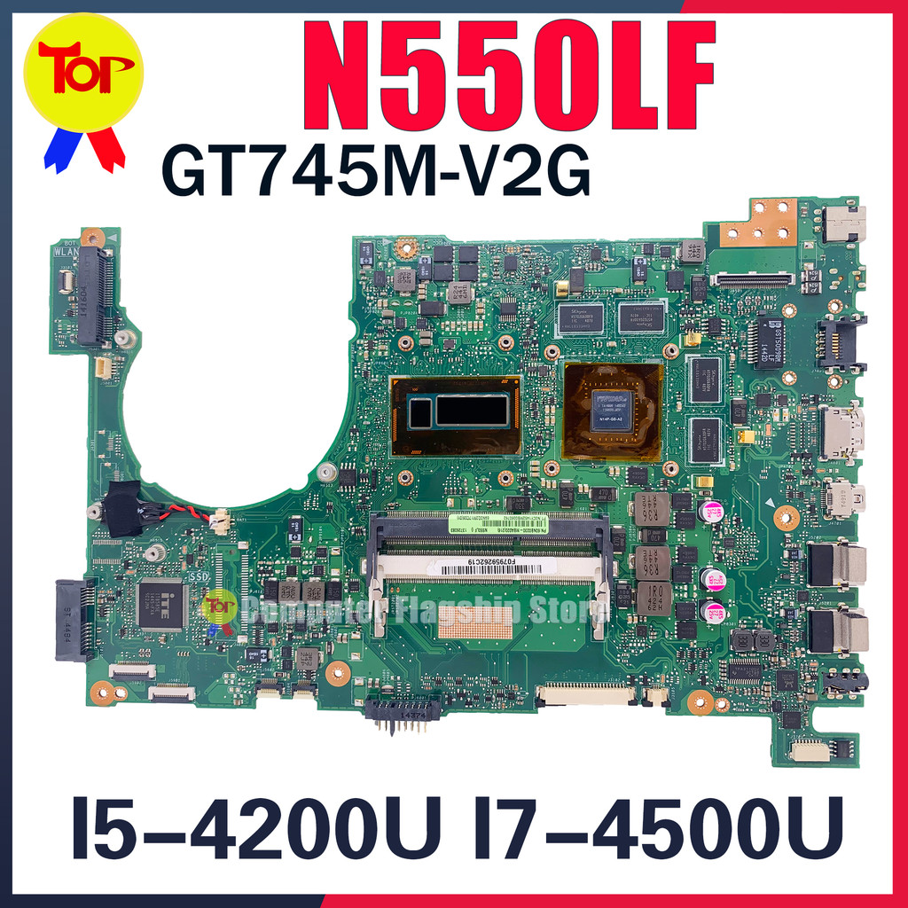 N550LF Laptop Motherboard For ASUS Q550LF N550L Q550L Mainboard I5-4200U I5-4210U I7-4700U I7-4710U 