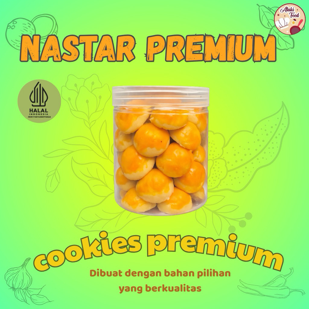 Nastar Premium Sultan Butter Wisman Asli 500ml/400gr • Kue Kering Nastar Nanas