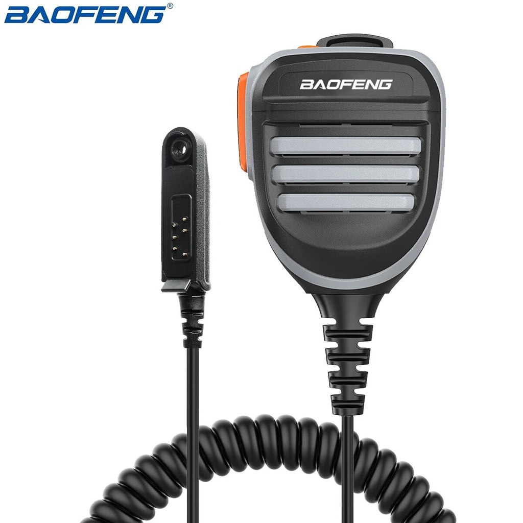 Baofeng Waterproof Speaker Mic Shoulder Microphone For BaoFeng UV XR UV 9R Pro Plus GT 3WP Waterproo