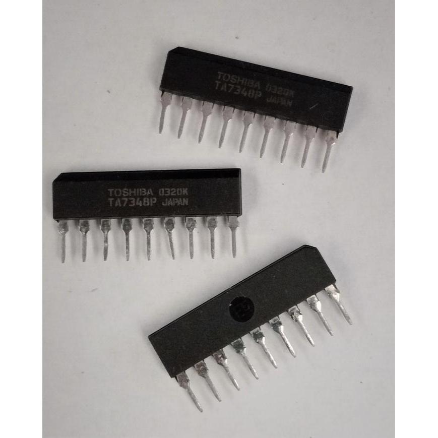 Komponen Integrated Circuit TA7348P SingleEnded Multiplexer