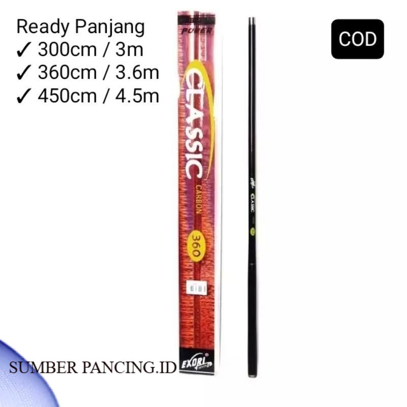 Joran Tegek Exori Classic 300 360 450