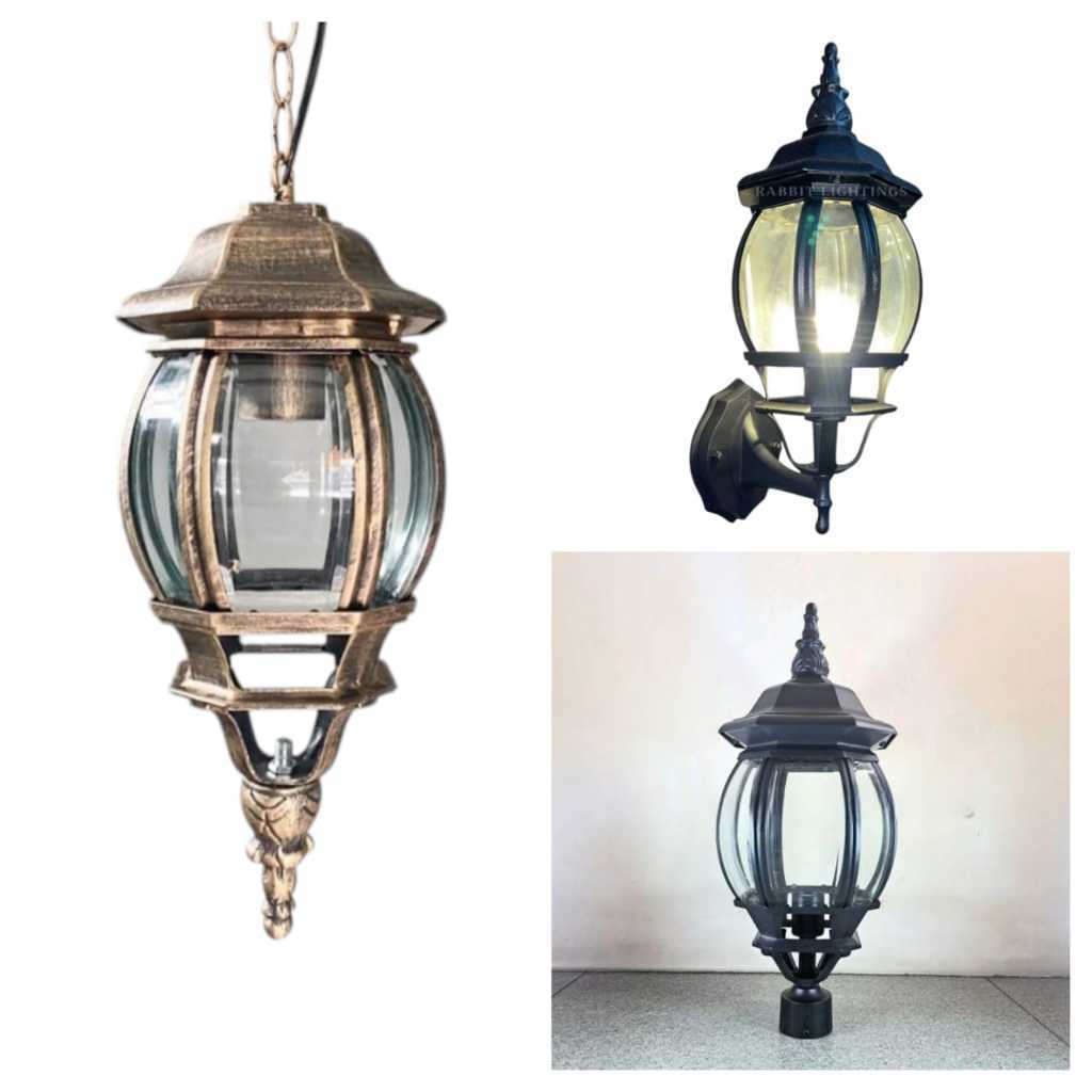 Lampu Dinding Lampu Pilar Lampu Taman Ukuran Besar tipe 1003 /5003 Lampu Outdoor Lampu Hias Rumah