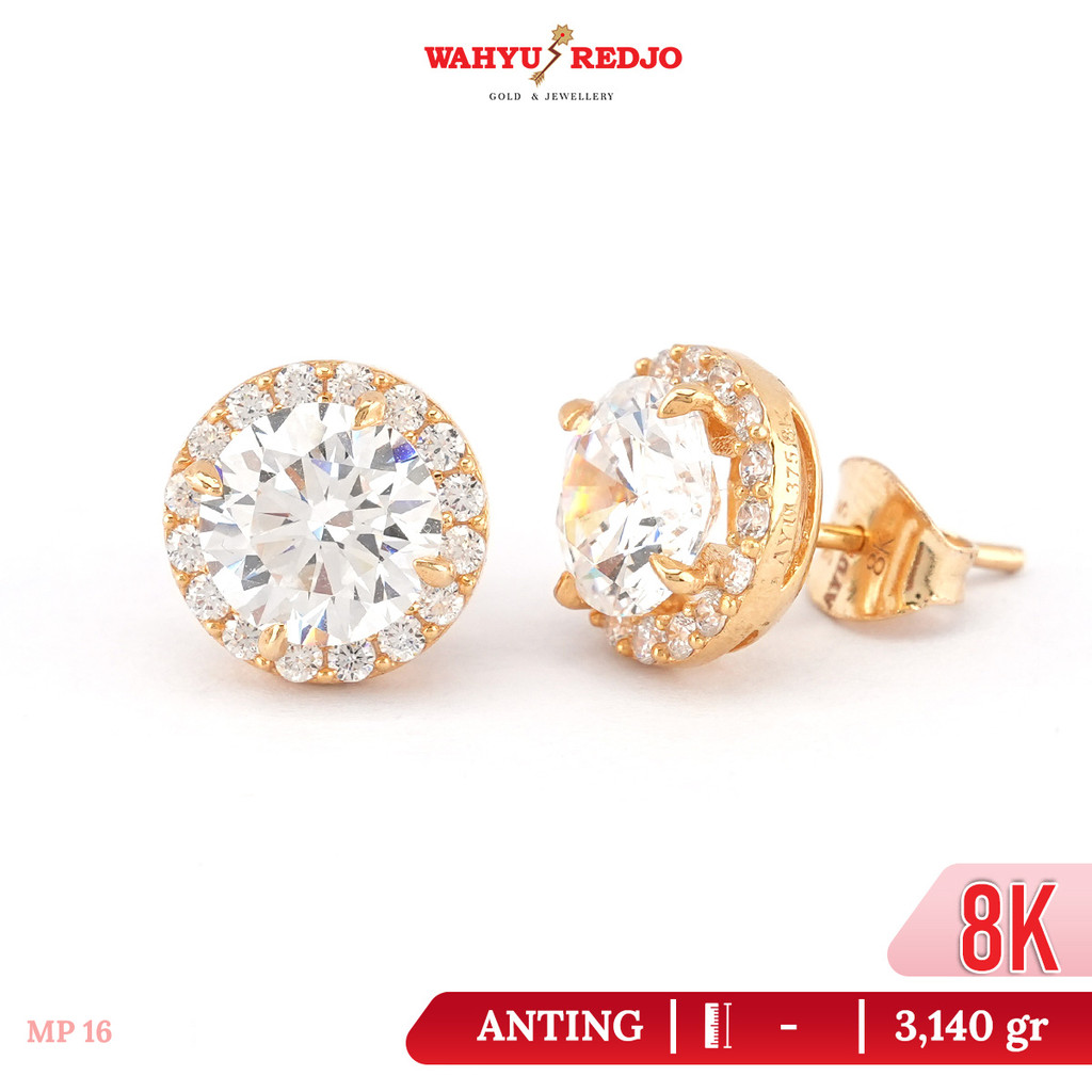 Anting Emas Kadar 8K Wahyu Redjo AN-8K 31061507-PMR