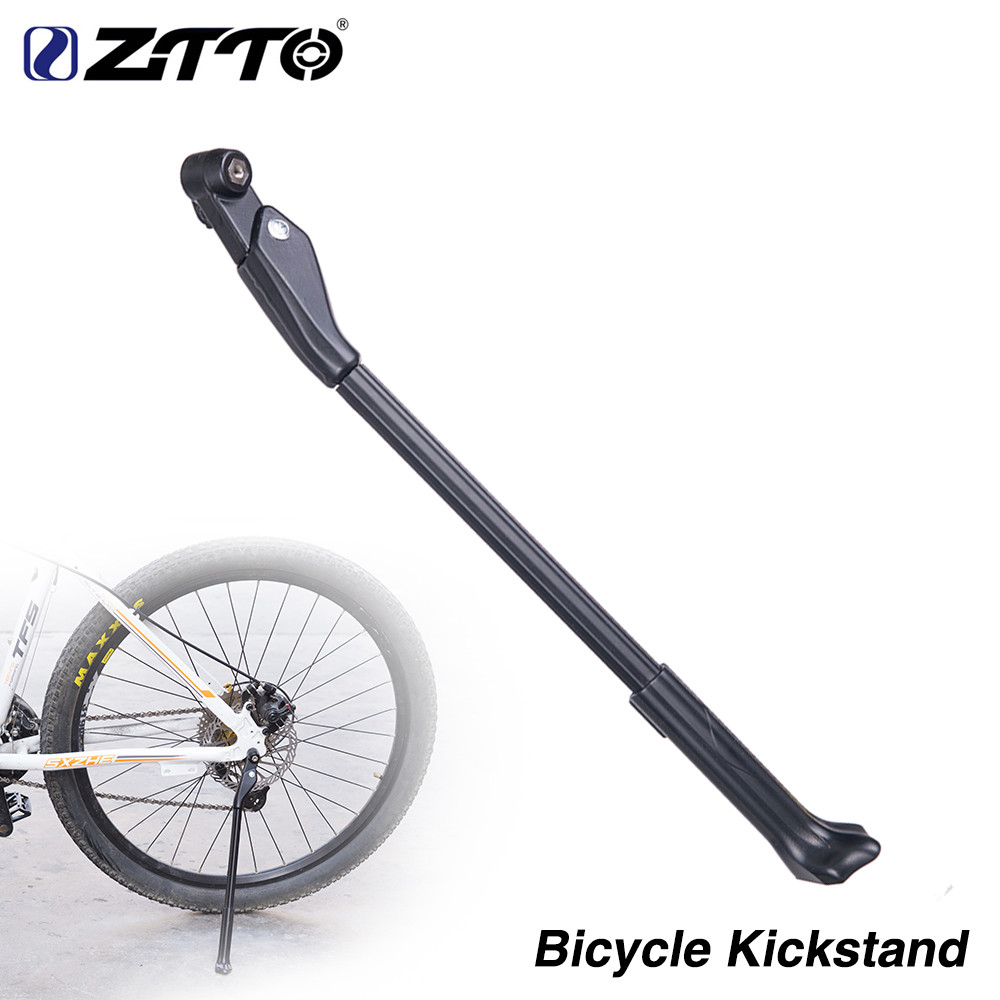 ZTTO Quick Release Bike Kickstand 5mm QR Adjustable Side Stay Carbon Frame 26/27.5/29/700c Rak Seped