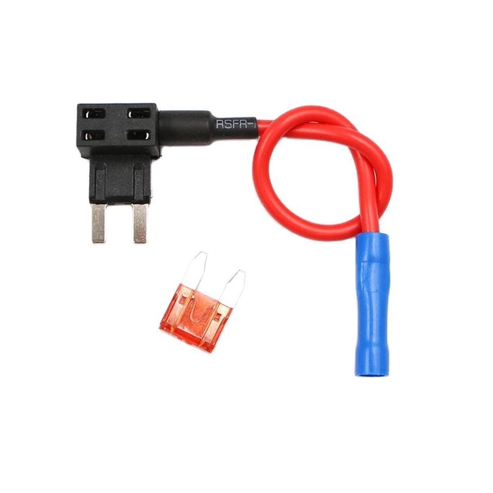 12V Fuse Holder AddaCircuit TAP Adapter Micro Mini Standard Ford ATM APM Blade Auto Fuse with 10A Bl