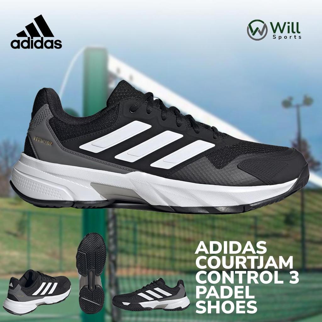 ADIDAS COURTJAM CONTROL 3 PADEL SHOES SEPATU PADEL ORIGINAL