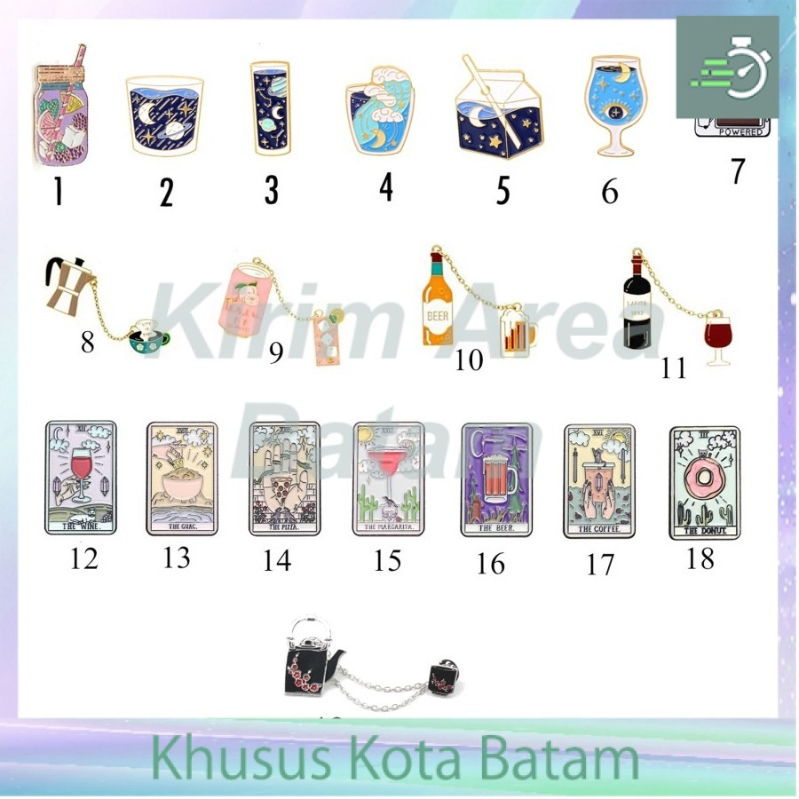 pin jas besi food makanan beverage minuman