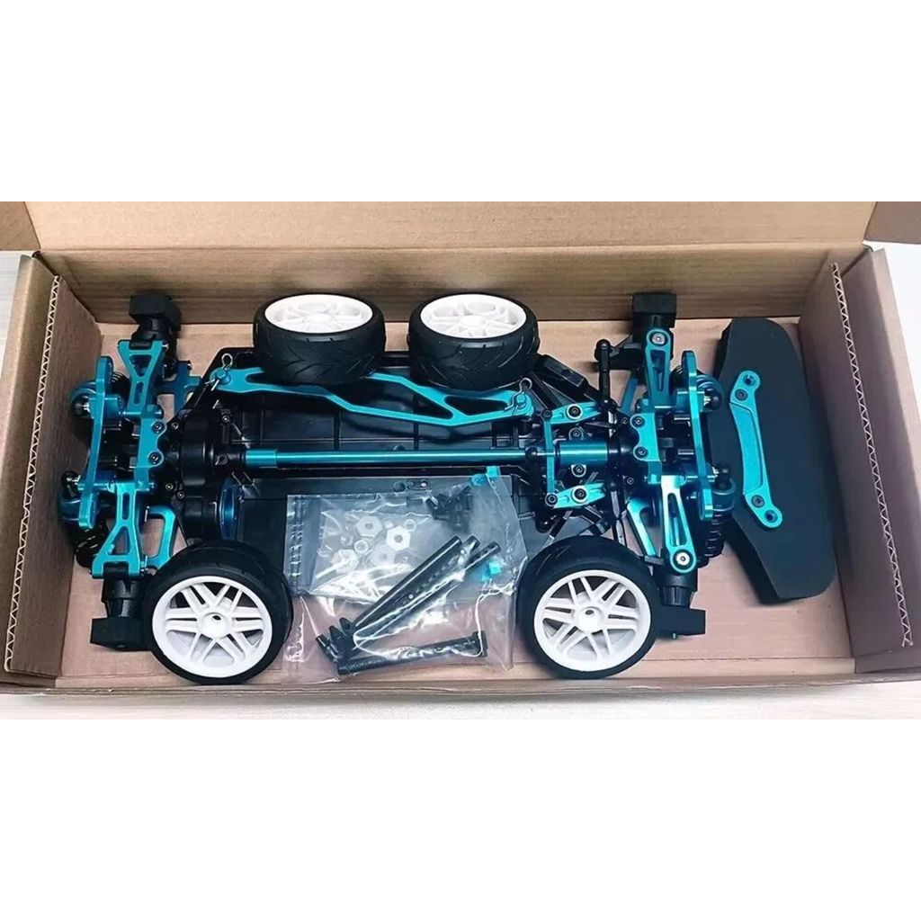 Y RC Metal&Plastic assis Frame Assembled Set for 1/10 Tamiya TT02 RC Model Car Kit