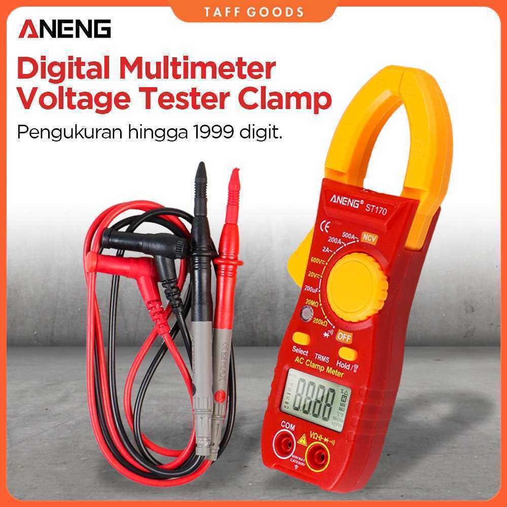 ANENG Digital Multimeter Tang Ampere Voltage NCV Tester Clamp - ST170