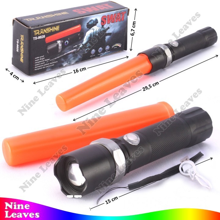 Senter Swat 8628 Lampu