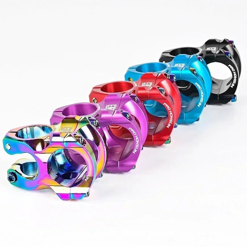 Stem MTB 35mm CNC untuk Stang 31.8mm, PRO HONSUN ultralight 0 Degree Rise FR AM Enduro, Steerer 28.6