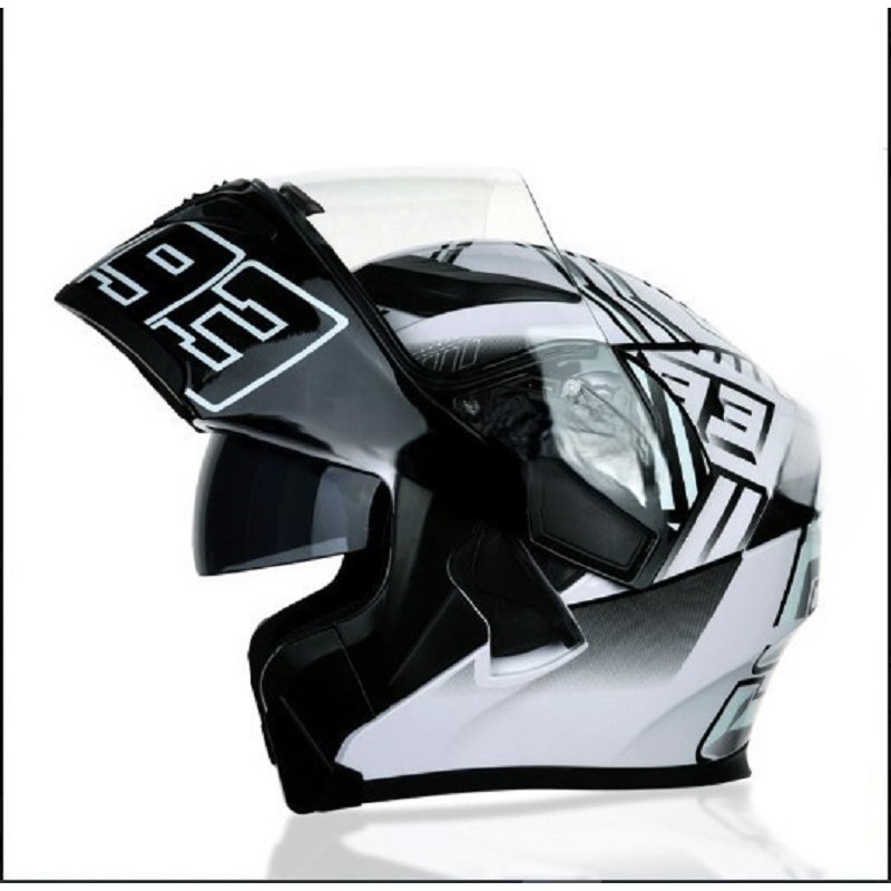 Helm Motor Racing JIEKAI MODULAR Full Face VISOR Original