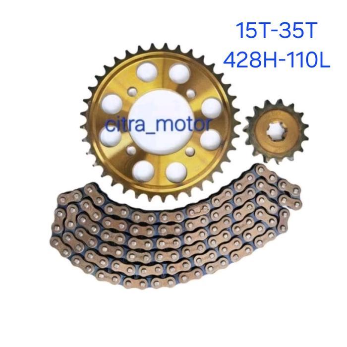 GEAR SET GIR PAKET RX KING 35T RX KING NEW RXS Kualitas Terbaik