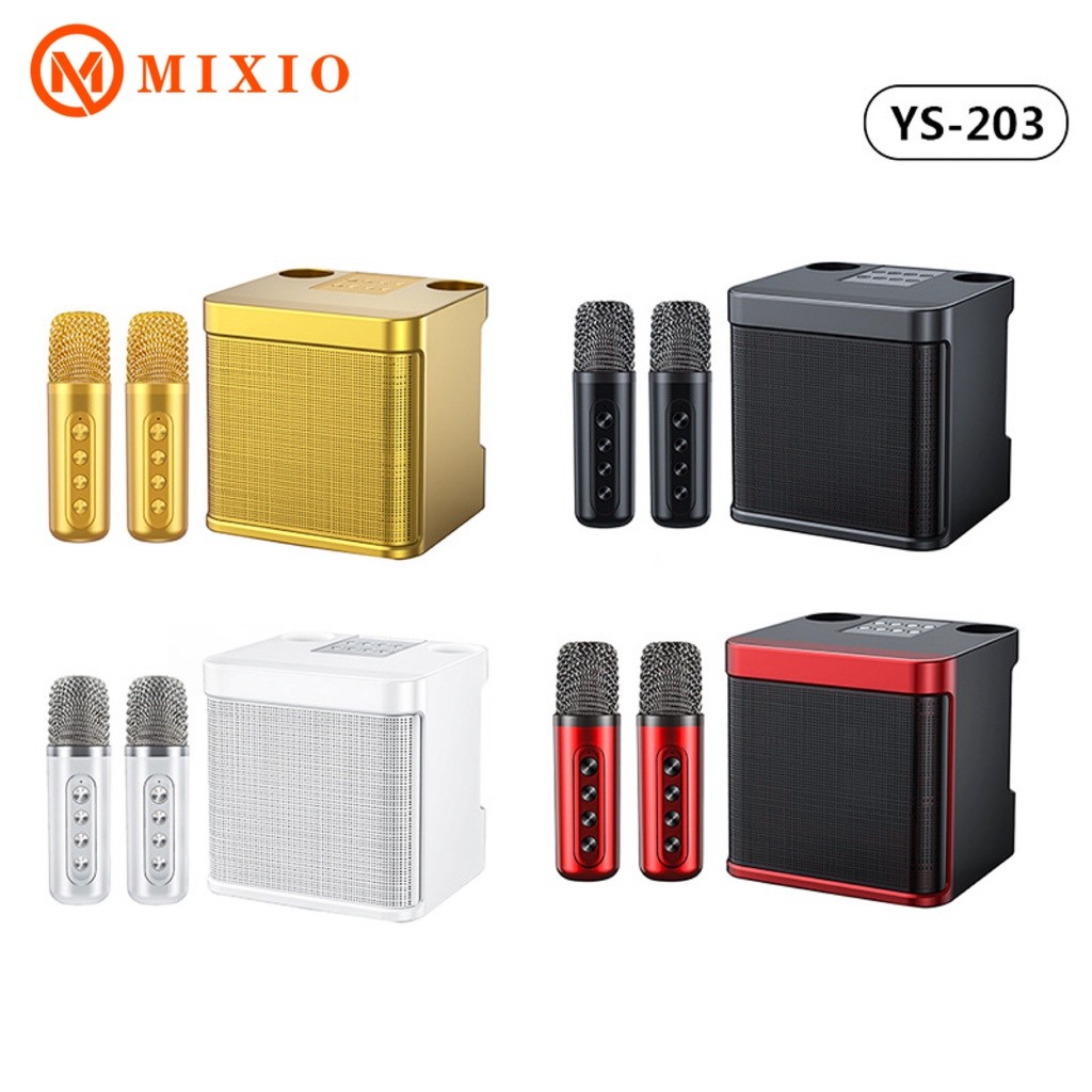 MIXIO YS-203 Voice Change Karaoke Speaker Bluetooth for Mobile Phone