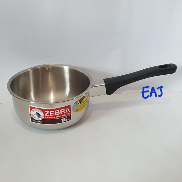 Panci Zebra 16 cm Tanpa Tutup/Sauce Pan Zebra 16 cm 166307